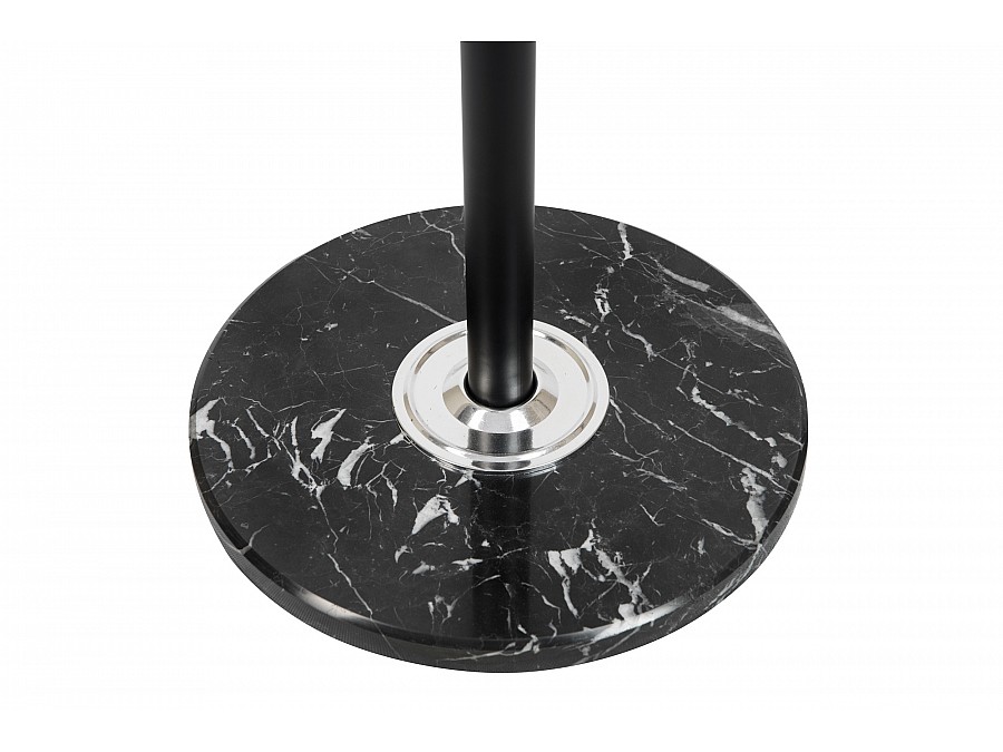 Вешалка напольная DOBRIN BONNY, чёрный мрамор, чёрный
