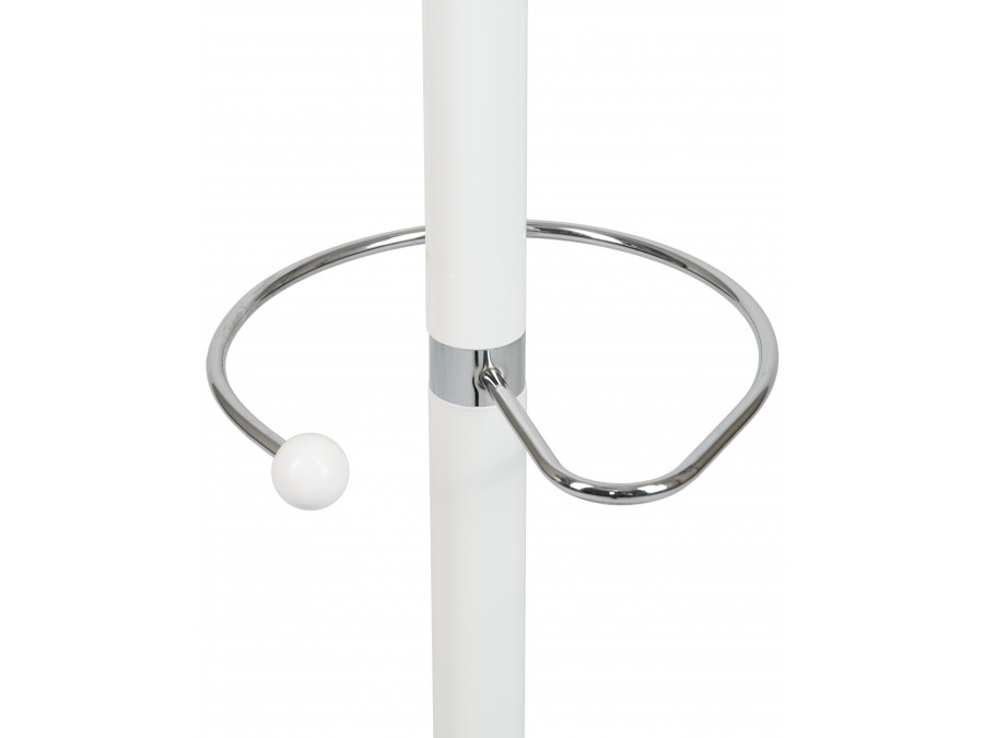 Вешалка напольная DOBRIN BONNY, белый мрамор, белый