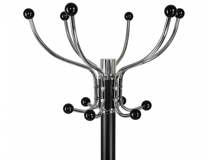 Вешалка напольная DOBRIN BONNY, чёрный мрамор, чёрный