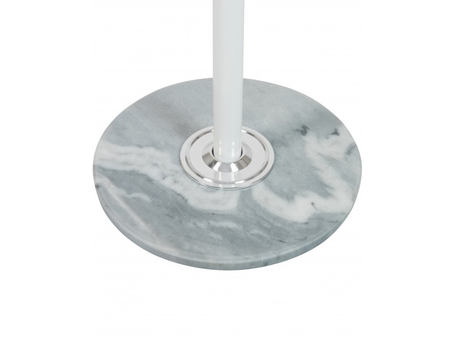 Вешалка напольная DOBRIN BONNY, белый мрамор, белый