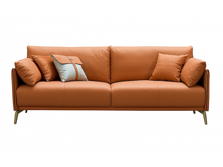 Диван CALIFORNIA NAPPA SF002 (3-х местный) коричневый 6606