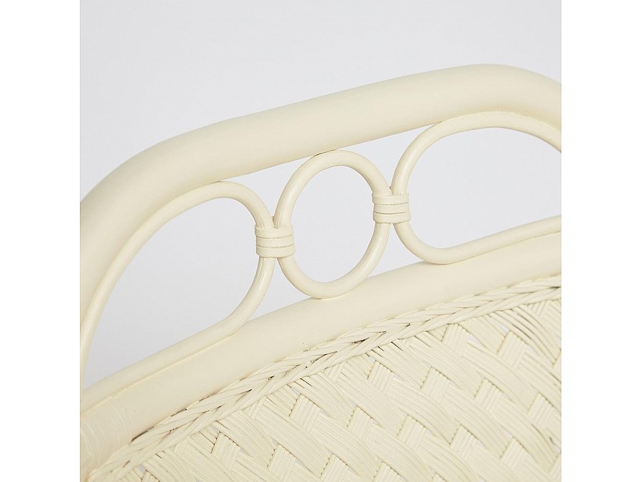 Комплект террасный ANDREA (стол кофейный со стеклом + 2 кресла + подушки)