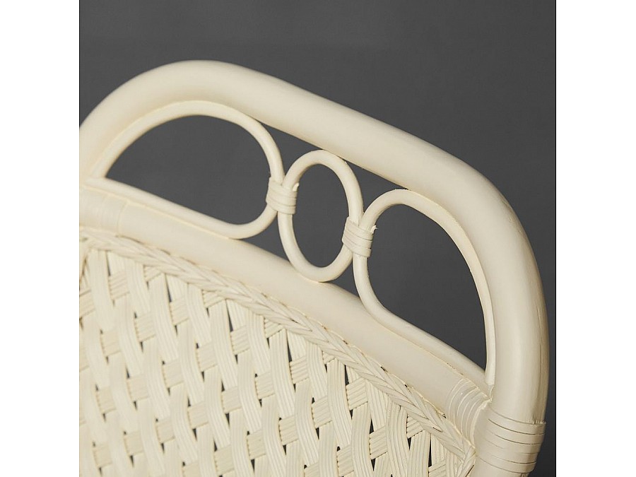 Комплект террасный ANDREA (стол кофейный со стеклом + 2 кресла + подушки)