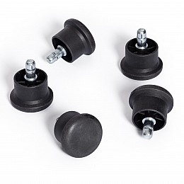 Набор заглушек для кресла, 5 шт., D11 мм пластик