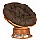 Кресло-качалка PAPASAN/ПАПАСАН w 23/01 B /с подушкой/