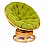 Кресло-качалка PAPASAN/ПАПАСАН w 23/01 B /с подушкой/