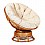 Кресло-качалка PAPASAN/ПАПАСАН w 23/01 B /с подушкой/
