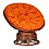 Кресло-качалка PAPASAN/ПАПАСАН w 23/01 B /с подушкой/