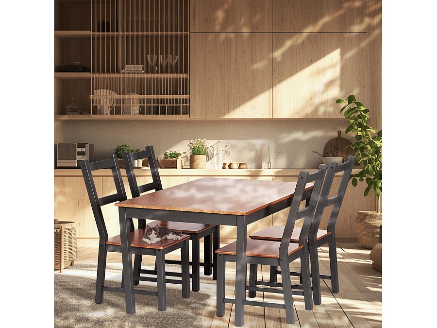 Обеденный комплект Соната (стол + 4 стула) / Sonata dining set