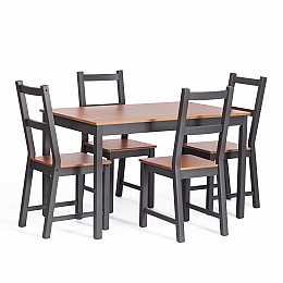 Обеденный комплект Соната (стол + 4 стула) / Sonata dining set