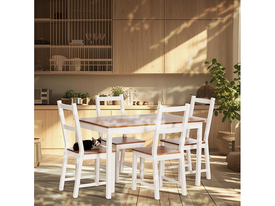 Обеденный комплект Соната (стол + 4 стула) / Sonata dining set