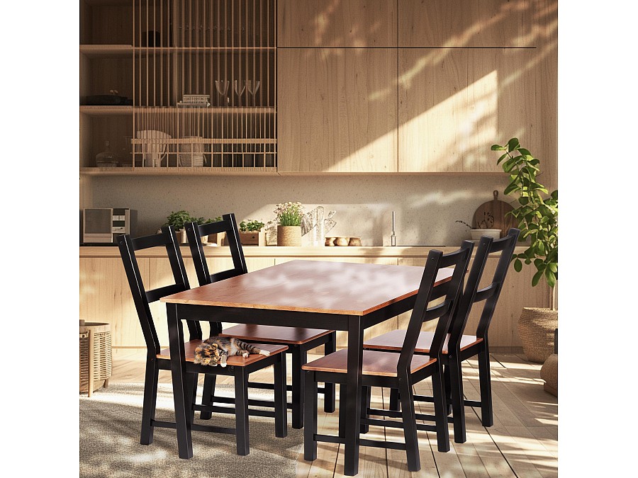Обеденный комплект Соната (стол + 4 стула) / Sonata dining set