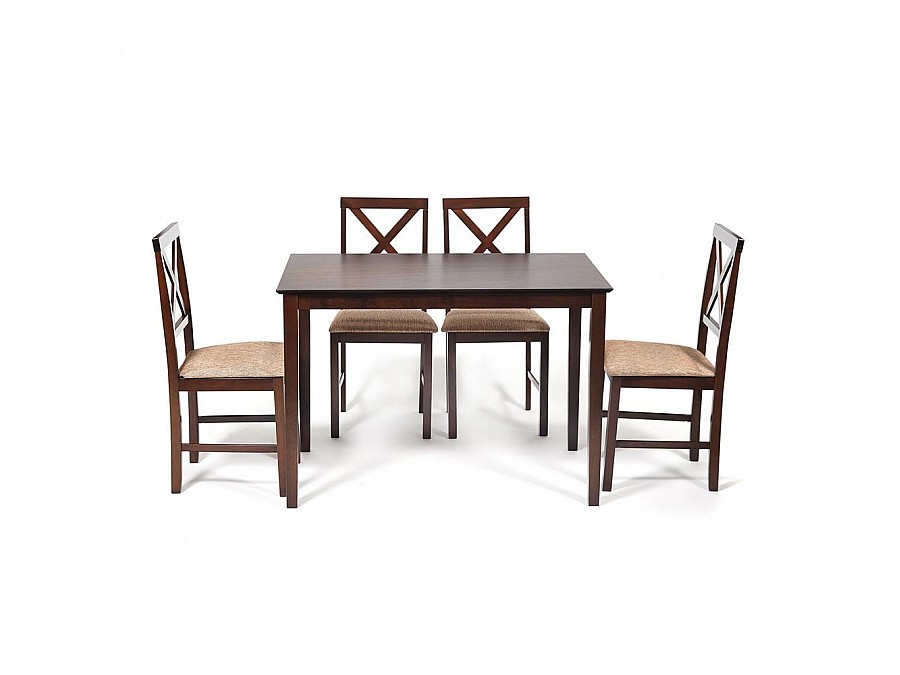 Обеденный комплект Хадсон (стол + 4 стула)/ Hudson Dining Set