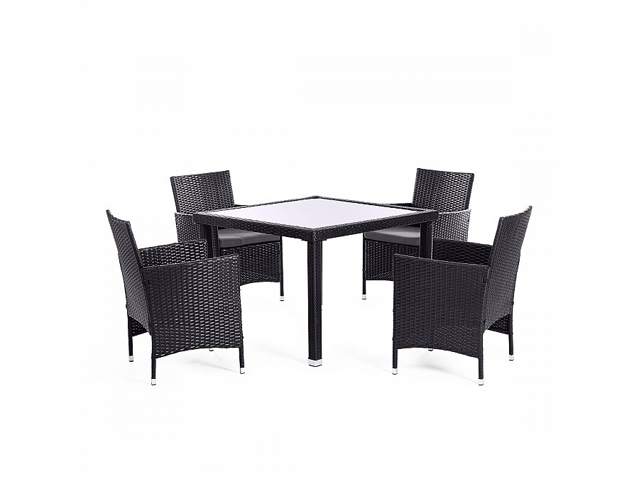 Обеденный сет (стол+4стула) (mod. 210036)