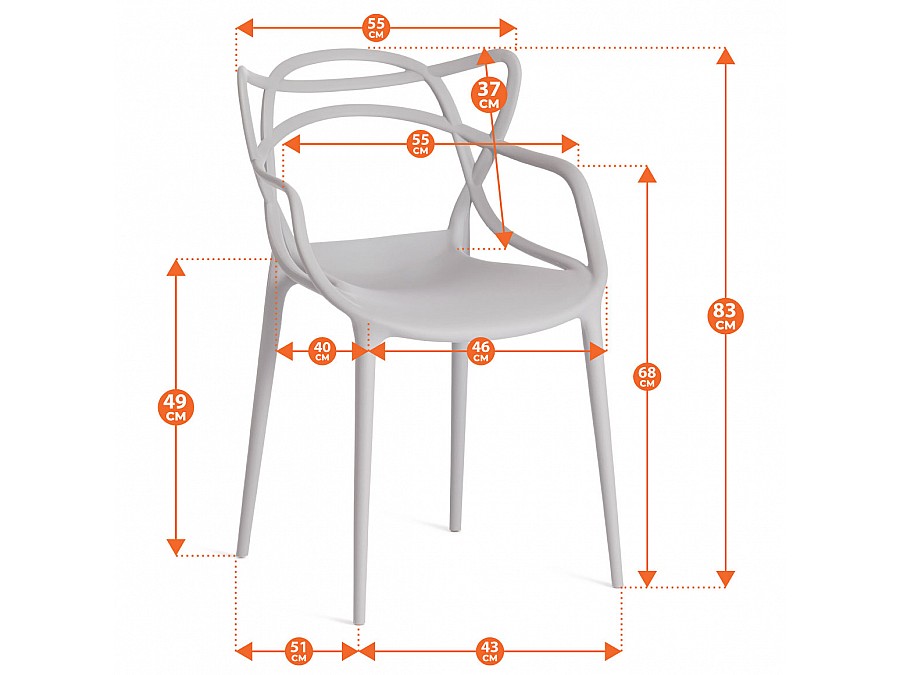 Стул Cat Chair (mod. 028) / 1 шт. в упаковке