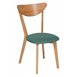 Стул мягкое сиденье/ цвет сиденья - Морская волна MAXI (Макси)