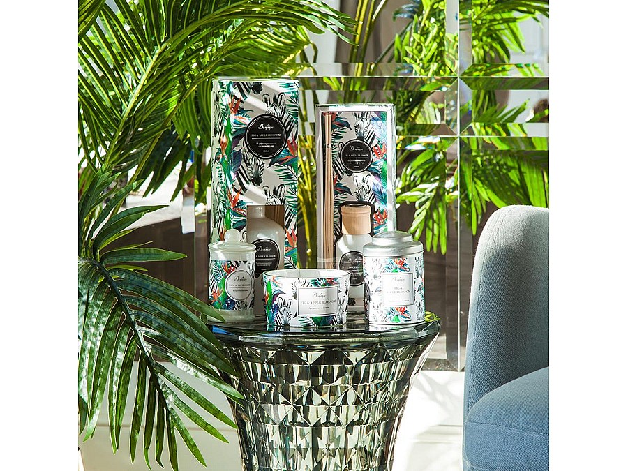 Ароматическая свеча FIG & APPLE BLOSSOM, Д75 Ш75 В110