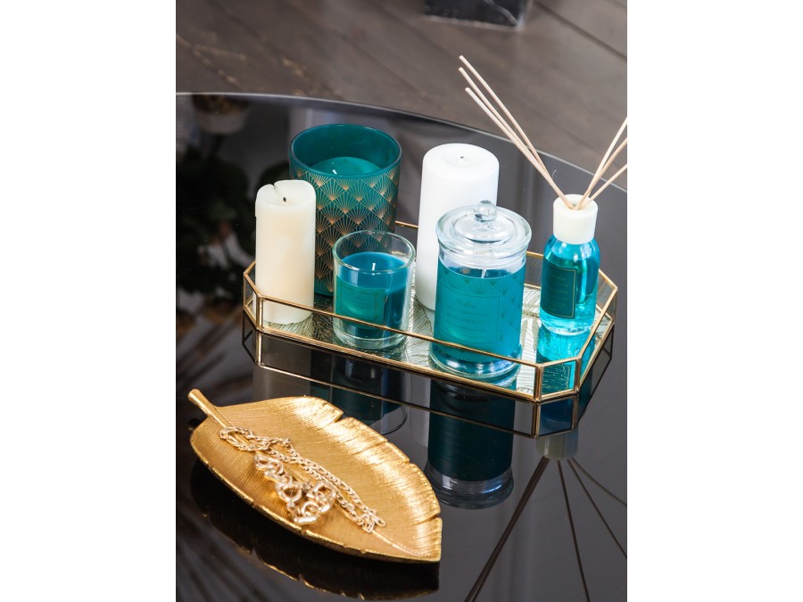 Ароматическая свеча BASIL & NEROLI в стекле, Д70 Ш70 В80