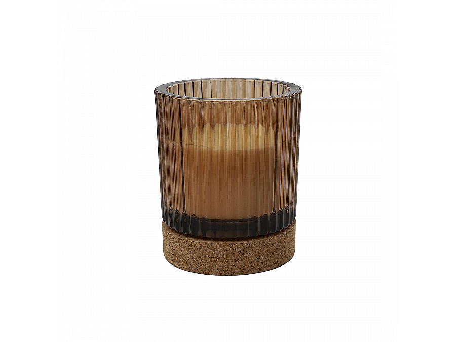 Ароматическая свеча MANGO & PEACH в стекле, Д90 Ш90 В100