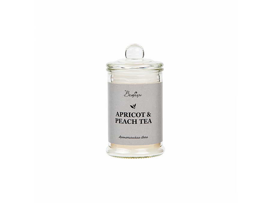 Ароматическая свеча APRICOT & PEACH, Д60 Ш60 В110