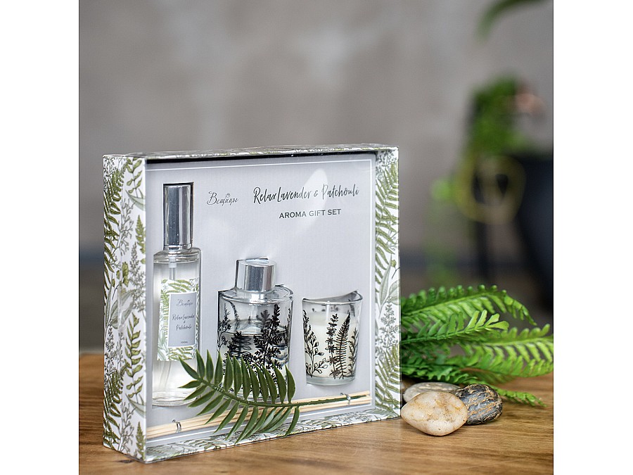 Арома сет RELAX LAVENDER & PATCHOULI, Д235 Ш215 В63