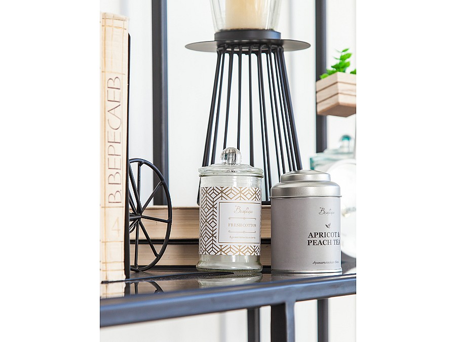 Ароматическая свеча FRESH COTTON в стекле, Д60 Ш60 В110