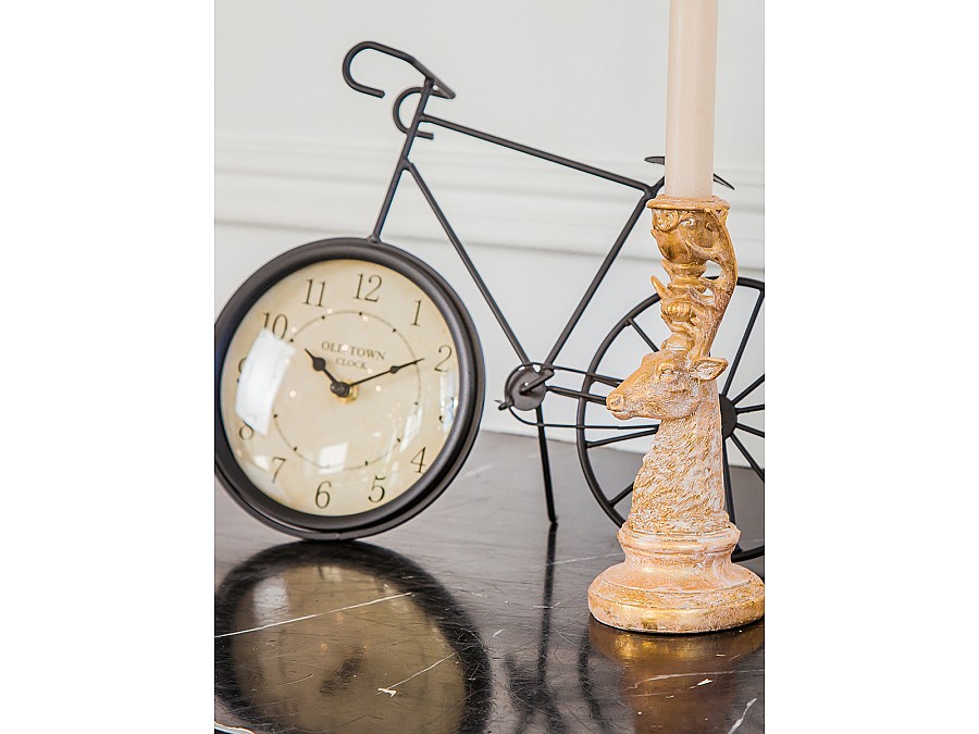 Часы Велосипед, Д350 Ш80 В260, черный