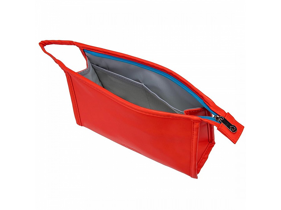 Косметичка Д240 Ш70 В160, алый, синий