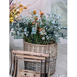 Искусственный цветок Василек полевой, В550, голубой