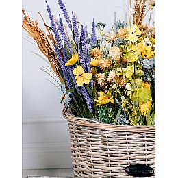 Искусственный цветок Одуванчик полевой,В550, желтый