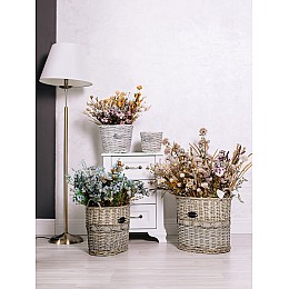 Искусственный цветок Горец птичий, В550, светло-желтый