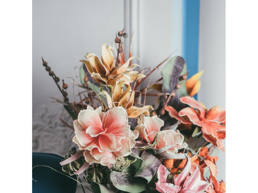 Цветок из фоамирана 