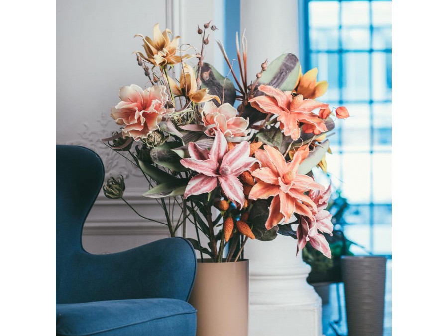 Цветок из фоамирана 