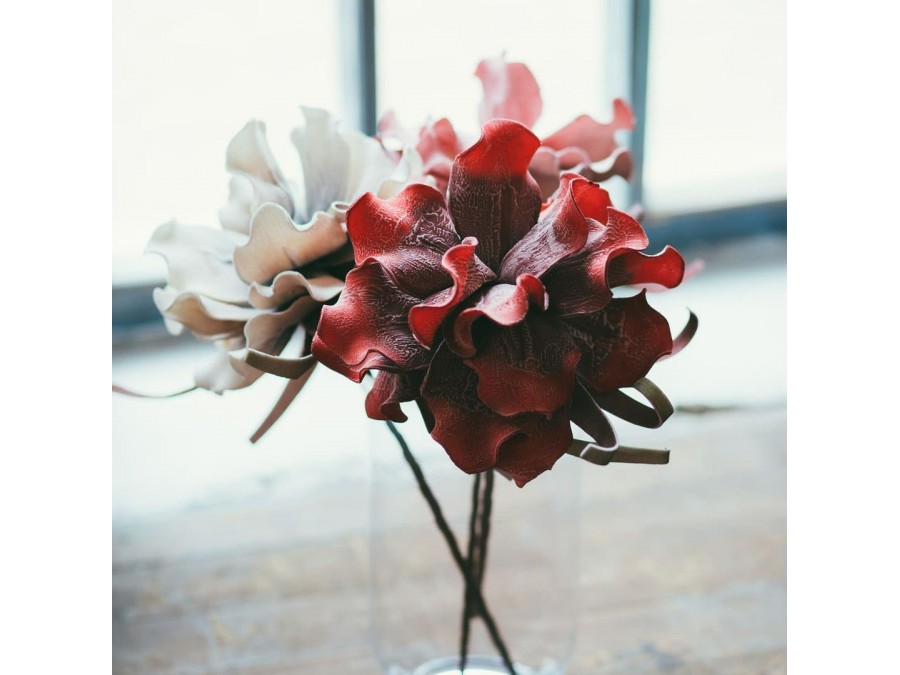 Цветок из фоамирана 