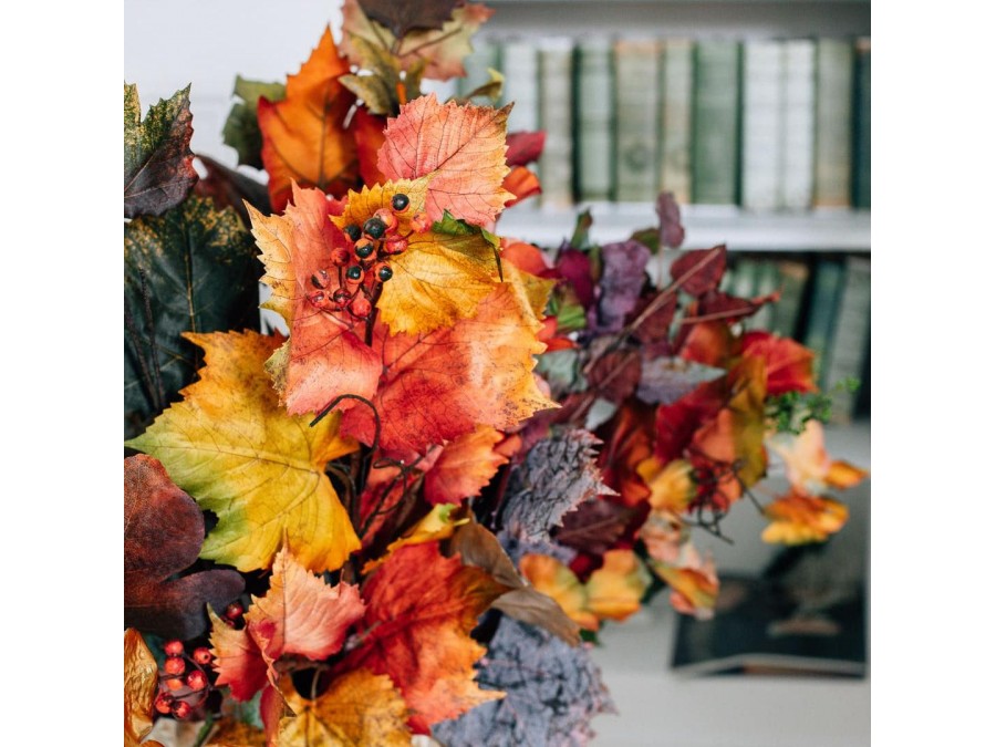 Искусственное растение Осеннее настроение, фиолетовый, В 760 мм