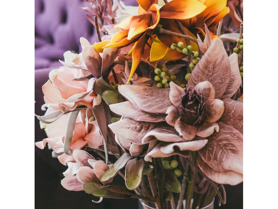 Цветок из фоамирана 