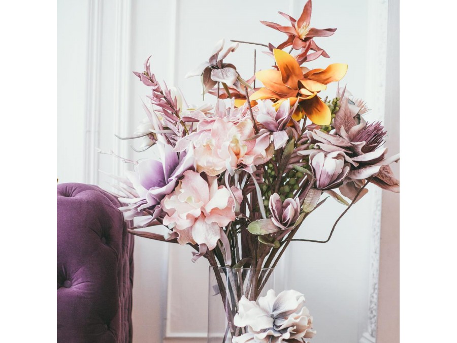 Цветок из фоамирана 