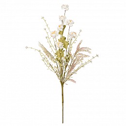 Искусственный цветок Гвоздика полевая, В600, кремовый