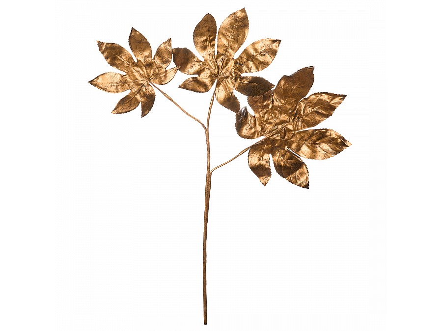 Искусственное растение Каштан, глубокий медный, В 660 мм