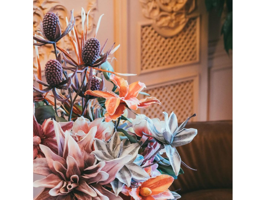 Цветок из фоамирана 