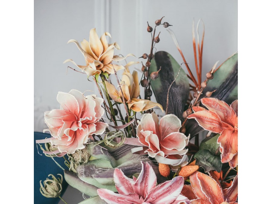 Цветок из фоамирана 