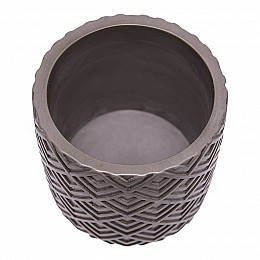Кашпо Этника, 0,8 л., серый