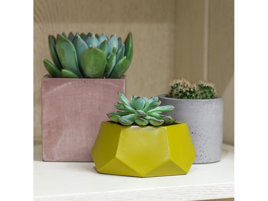 Кашпо Лайт, 0,22л.,серый