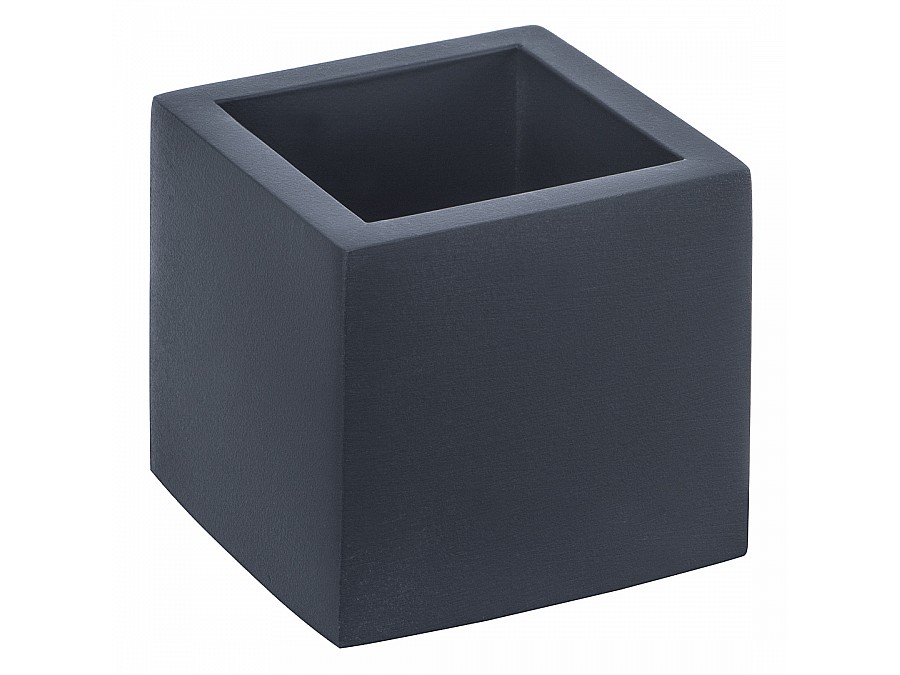 Кашпо Квадро, 0,2л., антрацит