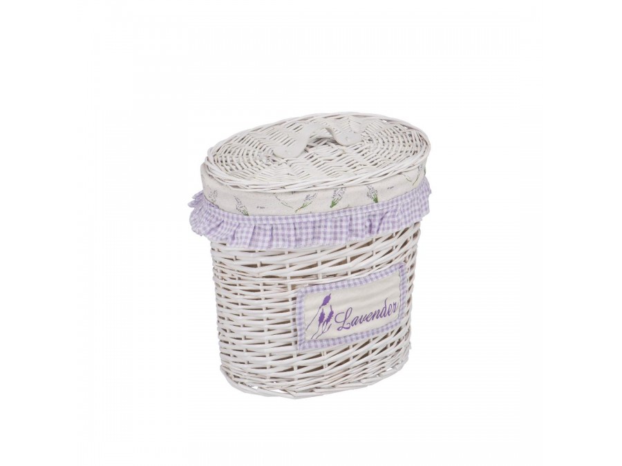 Корзина бельевая овальная 