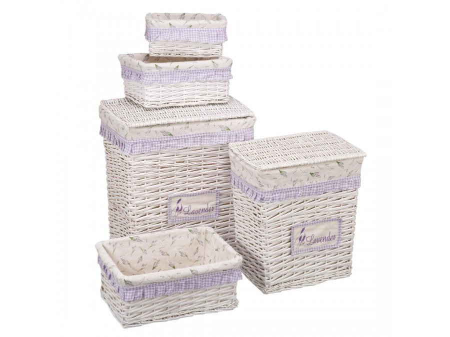 Корзина бельевая овальная 