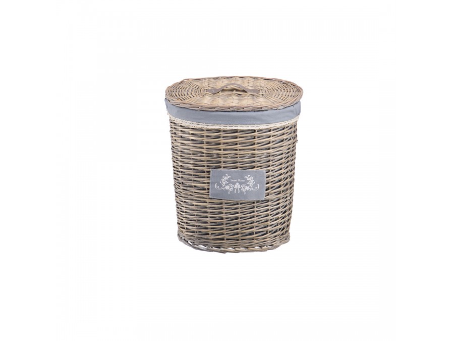 Корзина бельевая овальная 