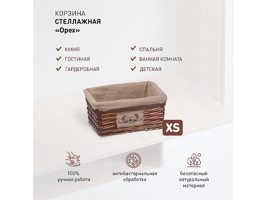Корзина стеллажная 