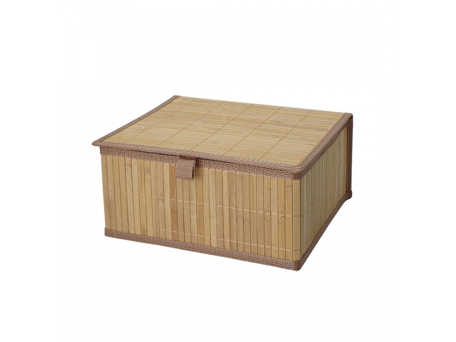 Корзина стеллажная с крышкой 