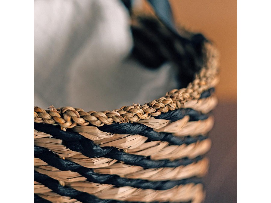 Корзина для хранения с ручками 